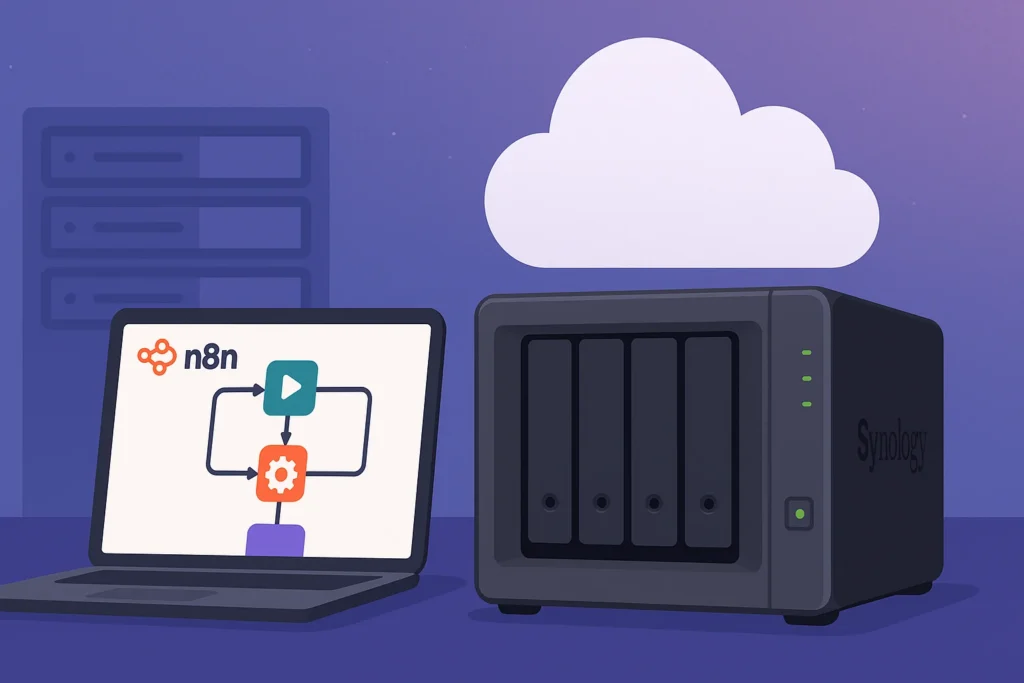 Synology NAS 安裝 n8n 