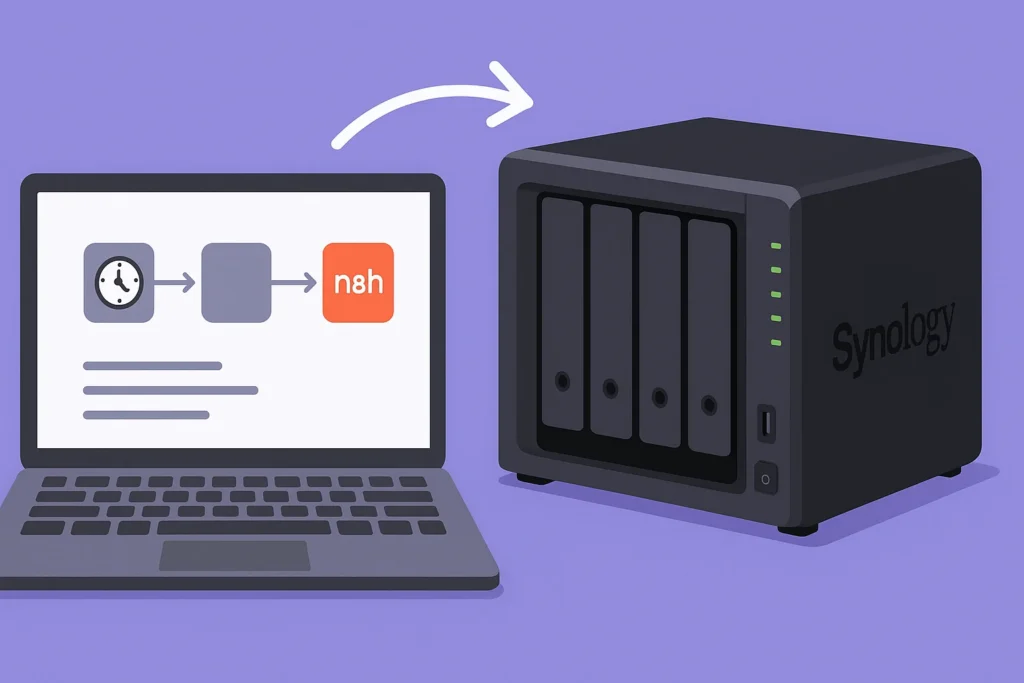 Synology NAS 安裝 n8n 